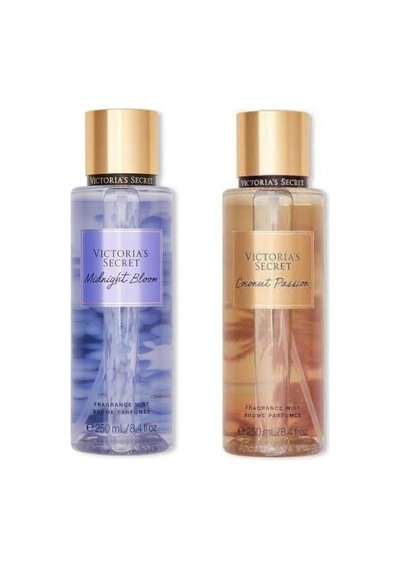 Victoria's Secret Coconut Passion + Midnight Bloom Vücut Spreyi 2 x 250 ML