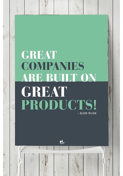 Great Companies Girişimcilik Posteri