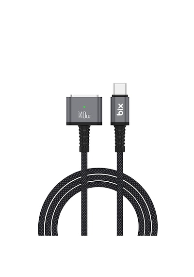 Bix BXM3C 140 W Type-C To Magsafe 3 Apple Uyumlu MacBook Şarj Kablosu