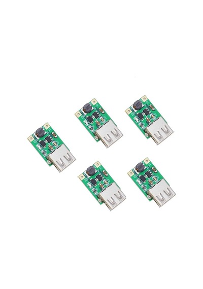 Dc 5v 1200 Ma Usb Çıkışı Voltaj Yükseltici Regülatör Kartı - Step Up - 5 Adet