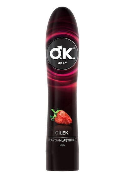 Okey Kayganlaştırıcı Jel 100ml Çilekli 2 Li Set