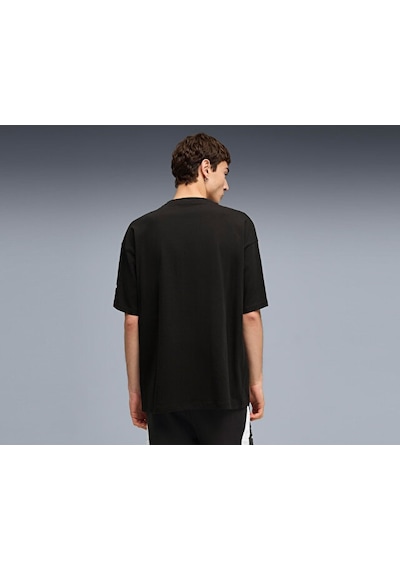 Puma Bmw Mms Lifestyle Tee Erkek Günlük Tişört 63542601 Siyah Siyah