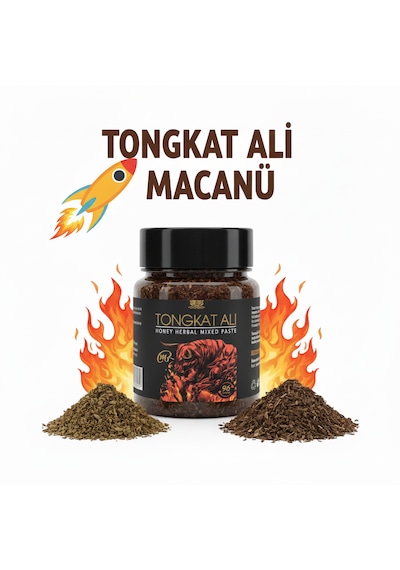 Tongkat Ali 240 Gr Premium Balli Bitkisel Karışımlı Macunu 96 Saat Guç & Perfprmanse Artirici Macun