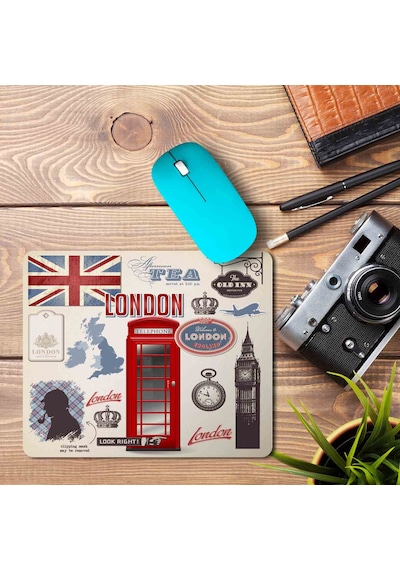 Londra Temalı Özel Baskılı Mouse Pad