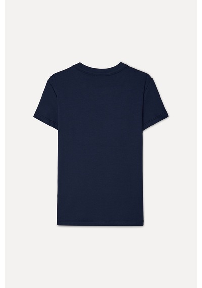 Mudo Kadın Kadın Lacivert Bisiklet Yaka T-shirt 1272895