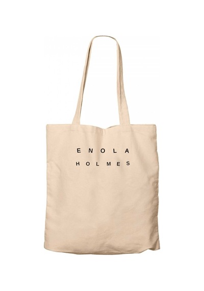 Enola Holmes Krem Kanvas Bez Çanta