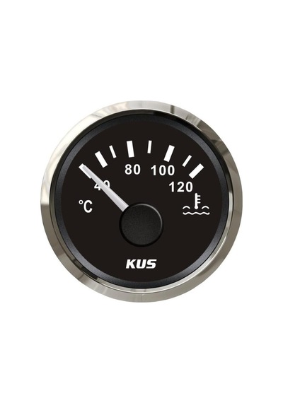 Kus Hararet Göstergesi 12-24v, Siyah