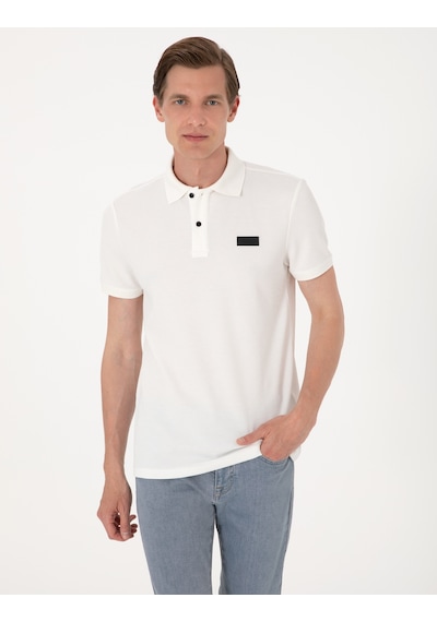 Pierre Cardin Erkek Beyaz Tişört 50309959-vr013 Beyaz
