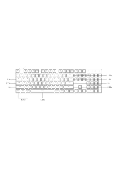 K5-SE Kablosuz-White Backlight-Gateron Red Switch-Low Profile - W