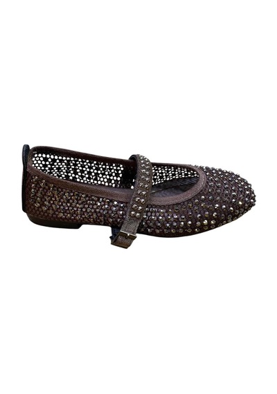 Shoes Kadın Düz Kaymaz Taban Atkı Lastikli Taşlı Delikli Babet Kahverengi - 894524636 Kahverengi Shoes Kadın Düz Kaymaz Taban Atkı Lastikli Taşlı Delikli Babet Kahverengi - 894524636 Kahverengi