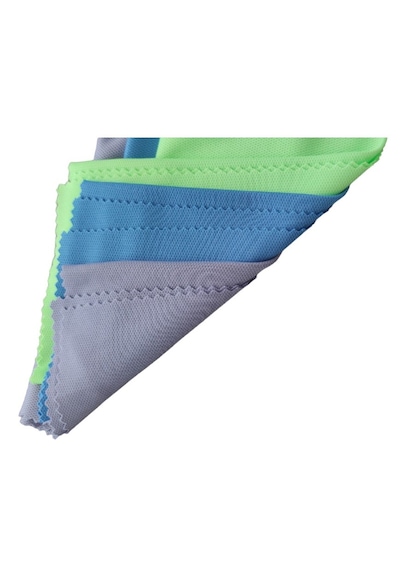 Nanotex Mikrofiber Yumuşak Parlak Doku Klasik Cam Bezi 3'lü 40 x 50 CM