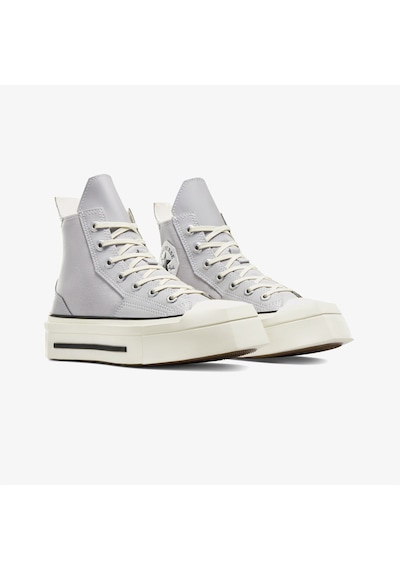 Converse Chuck 70 De Luxe Squared Unisex Gri Platform Sneaker