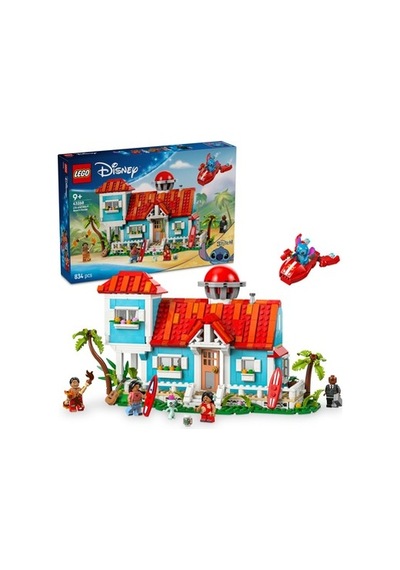 Lego Lilo Ve Stitch Plaj Evi İle Yaratıcı Oyun Seti