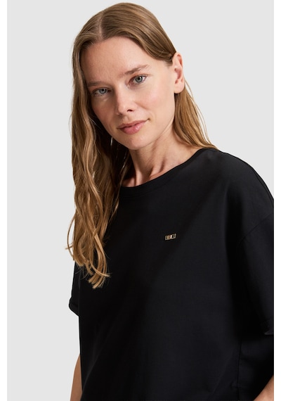 U.s. Polo Assn. Kadın Siyah Tişört Basic 50323545-vr046