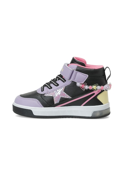 Kinetix Toner Hı P Siyah Kız Çocuk High Sneaker Siyah-lıla