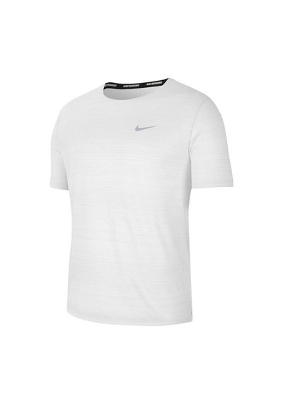 Nike M Nk Df Mıler Top Ss Erkek Beyaz T-shirt - CU5992-100 Beyaz