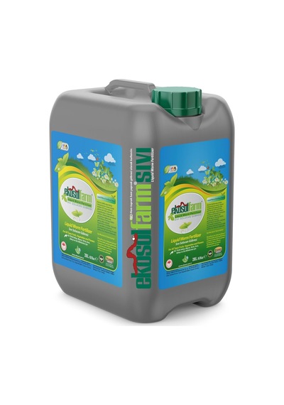 Ekosolfarm Sıvı Solucan Gübresi 20 Lt. Organik Gübre 0,250