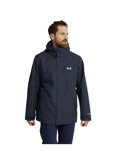 Jack Wolfskın Jack Wolfskin Pinetrail 3in1 Erkek Outdoor Ceketi C0412 Lacivert
