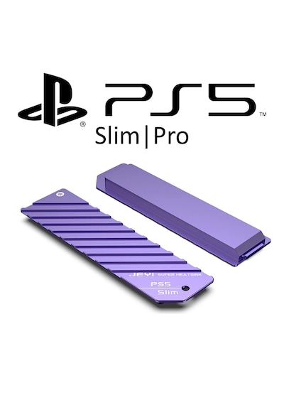 Jeyı Jeyı Ps5 Slim Ve Ps5 Pro Için M.2 Ssd Soğutucu Toz Korumalı Kapak Heatsink Slim-pro