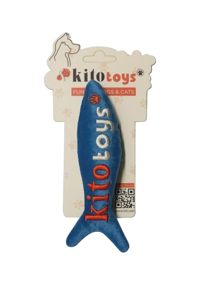 Kito Toys Balık Peluş Kedi Oyuncağı