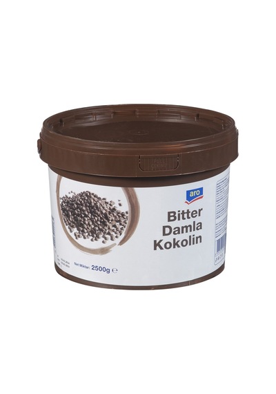 Aro Damla Kokolin 2,5 Kg Bitter - Pastacılık Ürünleri Tarı