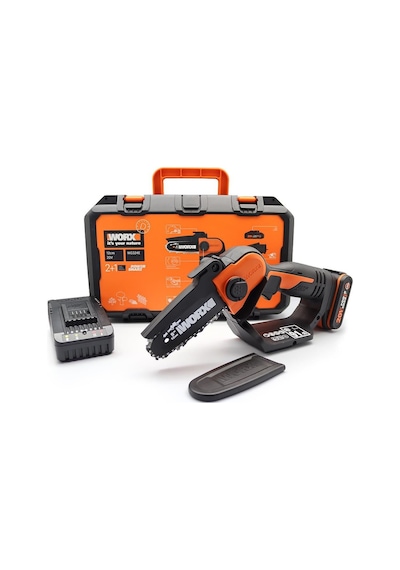 Worx Wg324e 20volt 2.0ah Li-ion 12cm Profesyonel Şarjlı Zincirli Testere