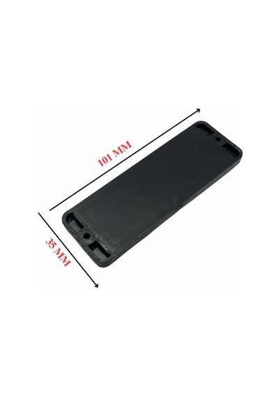 Dikdörtgen Reflektör Kırmızı Delikli 101 35 Mm