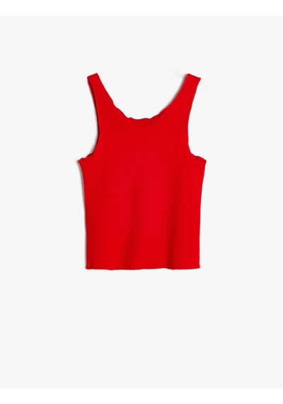Koton Basic Atlet Kolsuz Ribanalı Pamuklu Kırmızı 4skg30115ak Kırmızı Koton Basic Atlet Kolsuz Ribanalı Pamuklu Kırmızı 4skg30115ak Kırmızı