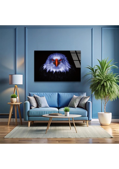 Kel Kartal - Cam Tablo - Deg1124 125 X 80 Cm