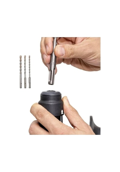 Kırıcı Delici Hilti Için Sds Plus Elmas Uçlu Matkap Ucu Seti 3 Parça 6mm-7mm-8mm