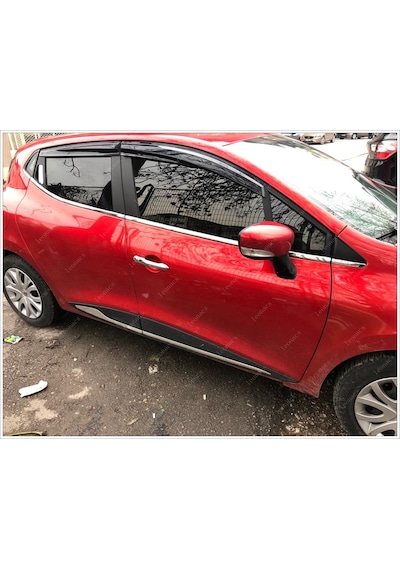 Renault Clıo 4 Krom Düz Yan Kapı Çıta 4prç P.çelik 2012-2019