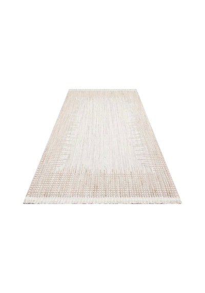 Cozy Czy 01 Grey Beige Hav Toz Vermez Modern Örgü Dokuma Makine Halısı