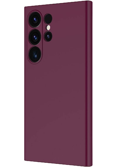 Zore Galaxy Uyumlu S24 Ultra Kılıf Mara Lansman Kapak - Kırmızı Kirmizi
