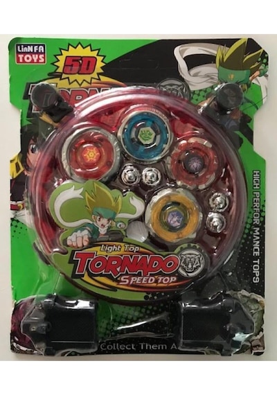 Beyblade Metal Fushion Tornado Clash 5d Arenalı 4 Lü Oyuncak Seti Diğer