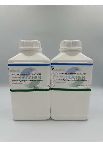 Sodyum Bikarbonat Çözeltisi %10 1 Litre