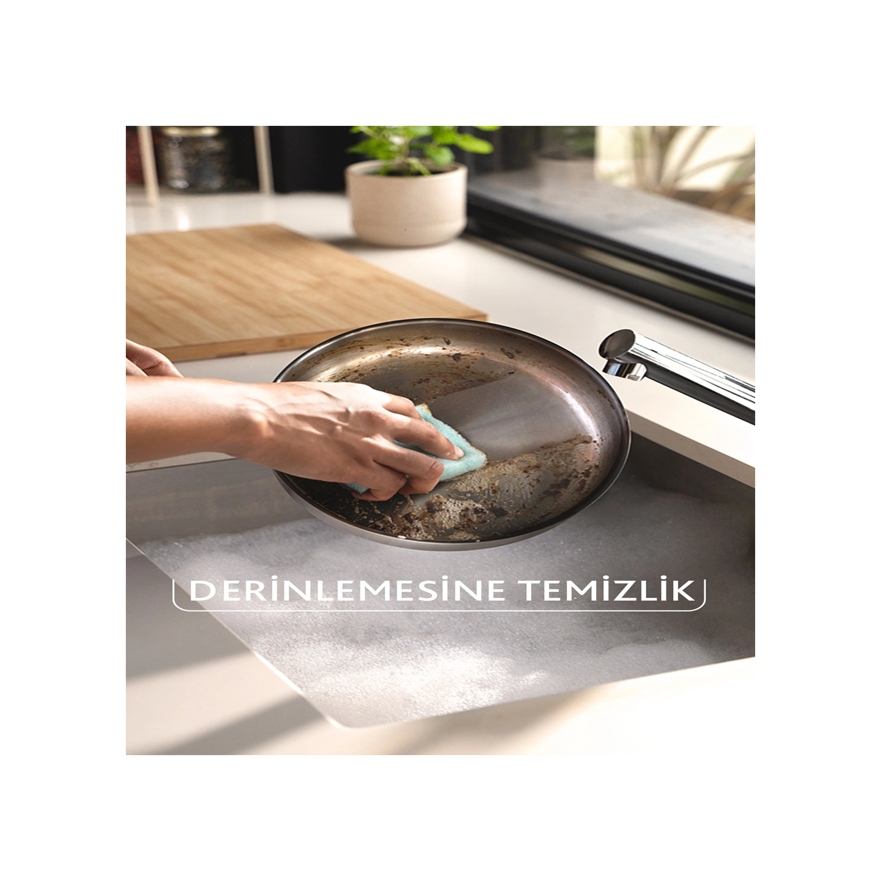 Vileda 3lü Pro Clean Düz Bulaşık Süngeri Vld0000000457