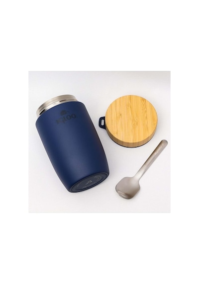 Bamboo Yemek Termosu 500 Ml Lacivert