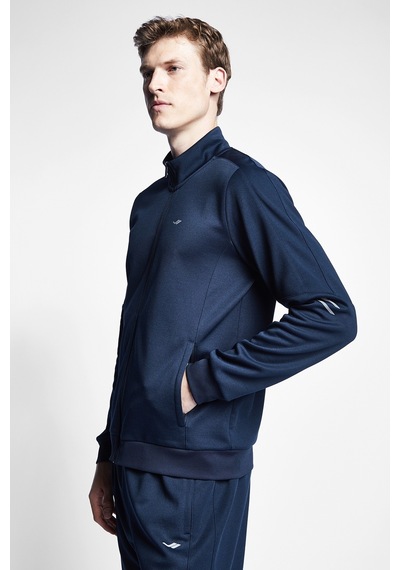 Lescon Lacivert Erkek Fermuarlı Sweatshirt 23s-1247-23n