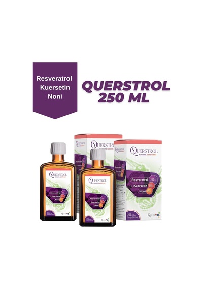 Querstrol 250 ML X 2 Adet Resveratrol Quercetin Noni İçerikli