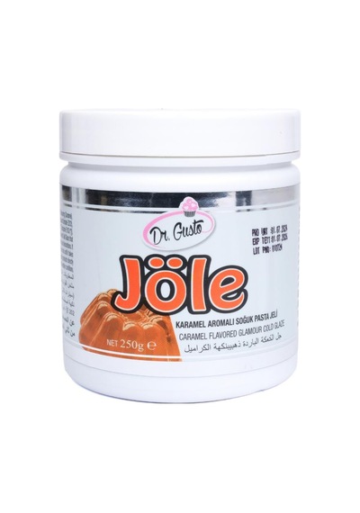 Karamelli Jöle 250 G Pasta, Tatlı Ve Cheesecake Üzeri Parlak Kaplama Sosu
