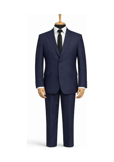 Dekosan Erkek Regular Fit Baba Takım Elbise - 7555 Lacivert