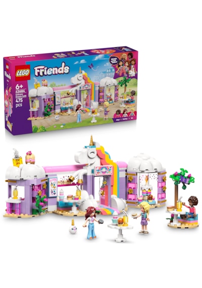 LEGO®  Friends Renkli Düşler Kafe Yapım Seti 42684 - 6 Yaş ve Üzeri Çocuklar için Minifigür İçeren Oyuncak Yapım Seti  (475 Parça)