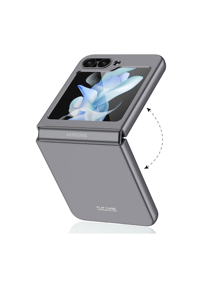Rba Aksesuar Galaxy Uyumlu Z Flip 5 Kılıf Rba Sert Kıpta Kapak - Pembe Pembe