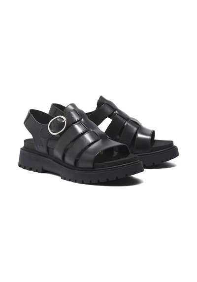 Timberland Tb0a5zkz Clairemont Way Fishermansandal Siyah Kadın Sandalet Siyah