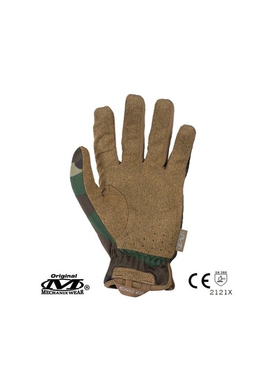 Mechanix Wear® FastFit Woodland Camo Tactical Eldiven Kahverengi