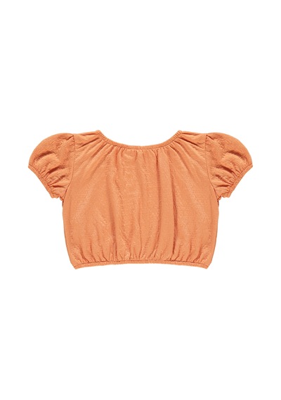 Civil Girls Kız Çocuk Tişört 10-13 Yaş Kayısı Ezmesi 18330g90124s2-1 Yavruağzı