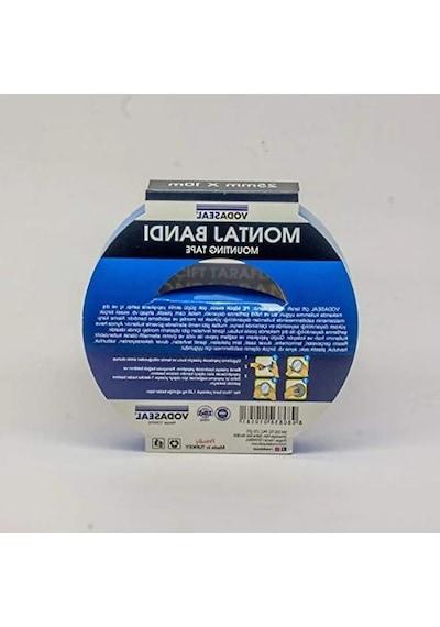 Çift Taraflı Montaj Bandı, 25x10 Ölçülerinde 0,13mm X 48mm X 25mt