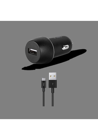 Ttec SmartCharger 2.1A Araç Şarj Aleti ve Type-C Kablo Siyah - 2CKS20CS