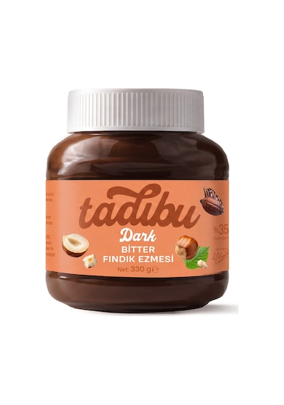 Abdurrahman Tatlıcı Tadıbu Bitter Kakaolu Fındık Ezmesi 330 G