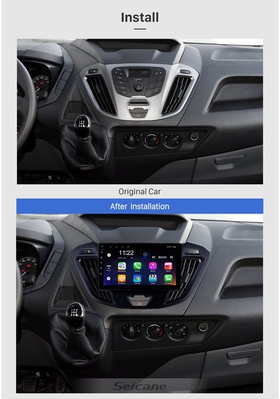 Ford Transit 2013-2019 Multimedya Navigasyon Usb Kamera Carplayer